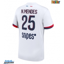 Paris Saint-Germain Nuno Mendes #25 Bortedrakt 2025-26 Kortermet
